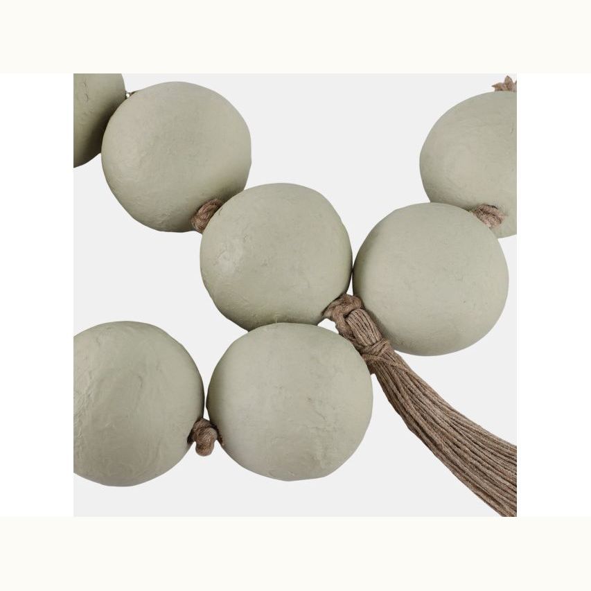 Sage Green Large Bead Garland