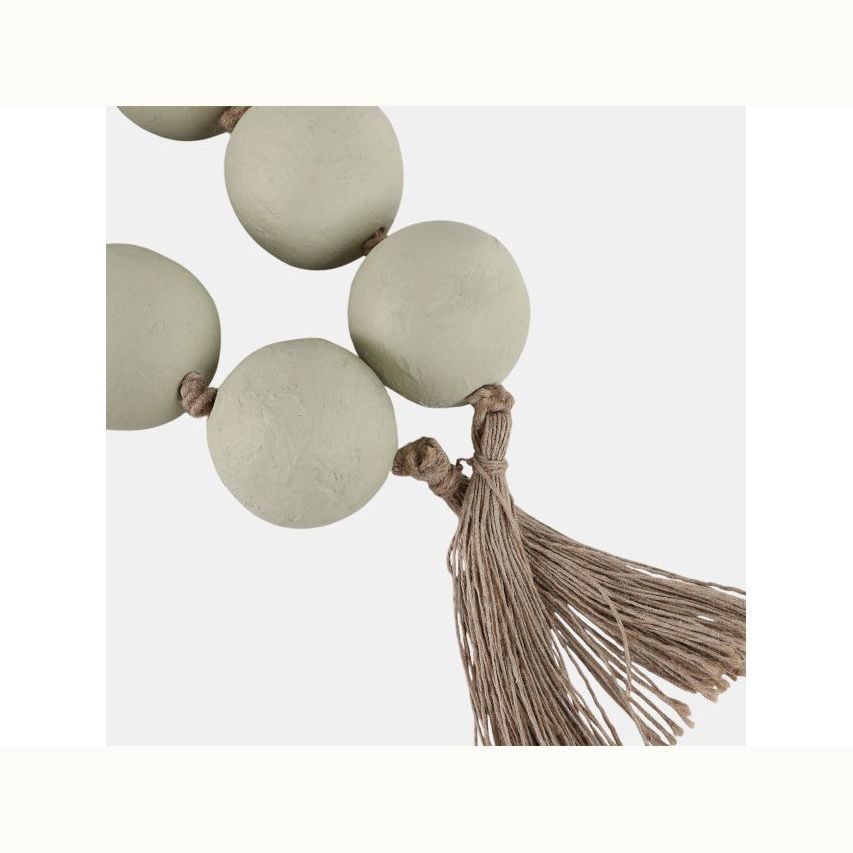 Sage Green Large Bead Garland