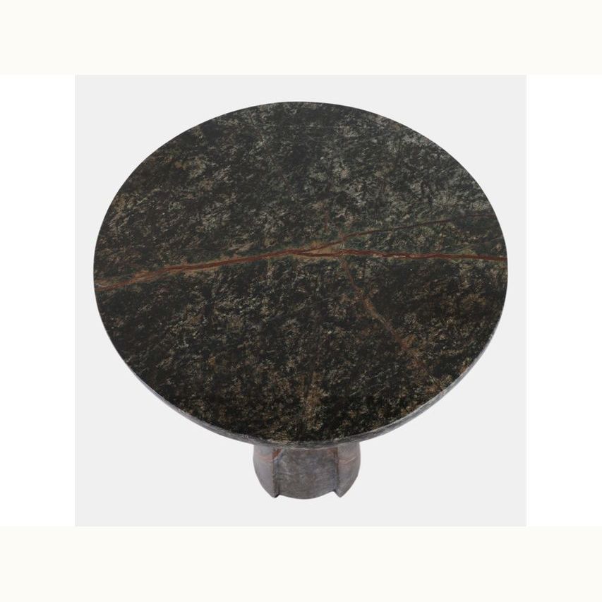Green Marble Accent Table