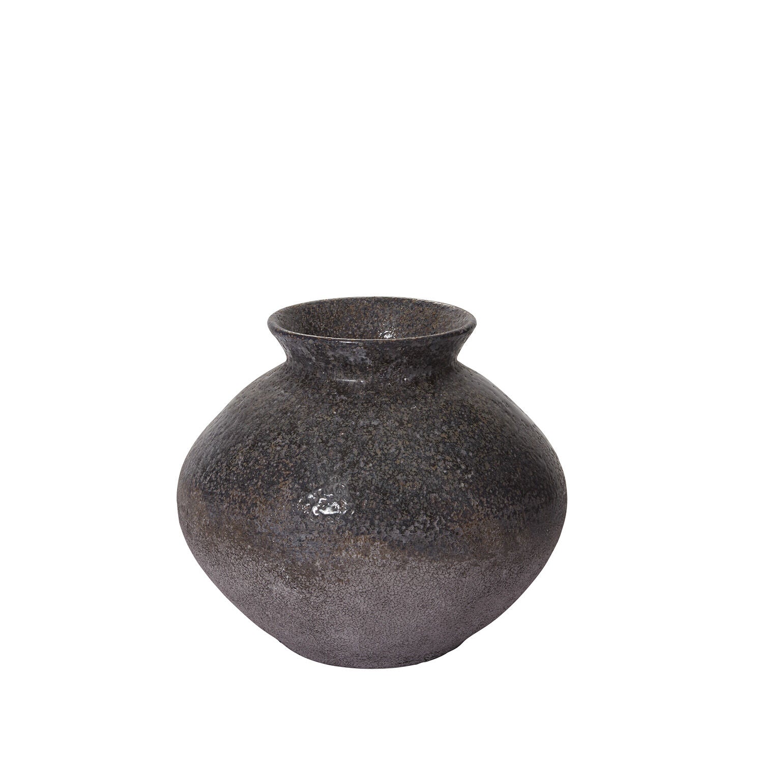 Dark Grey Ceramic Vase