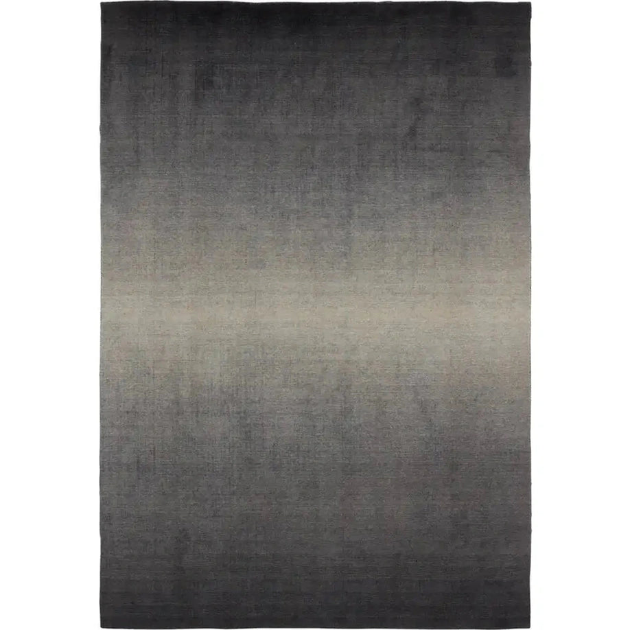 6' x 9' Grey Ombre Wool Rug