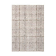 5'3" x 7'6" Ivory Multi Plaid