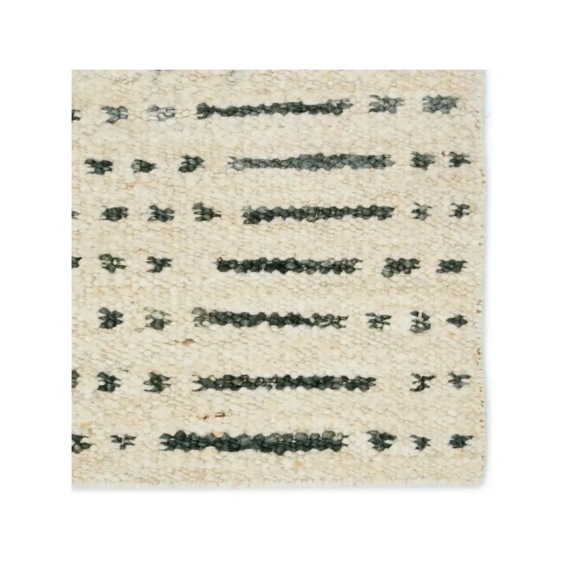 9' x 12' Ivory Wool Rug