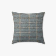 18" Stockton Blue Down Pillow