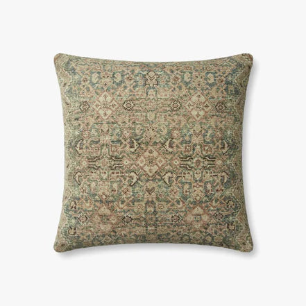 18" Navy / Natural Down Pillow