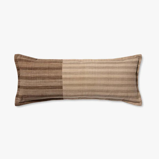 13 X 35 Vespera Brown / Multi Down Pillow