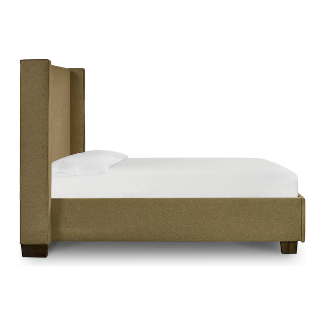 Upholstered King Bed with Drawer