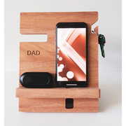 Compact Wooden Docking Station