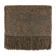 Textured Fringe Throw Blanket