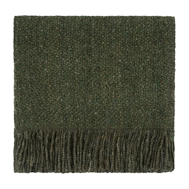 Textured Fringe Throw Blanket