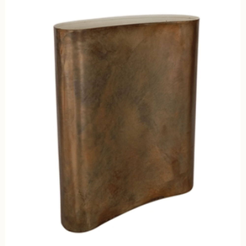 Medium Aged Iron Abstract Vase