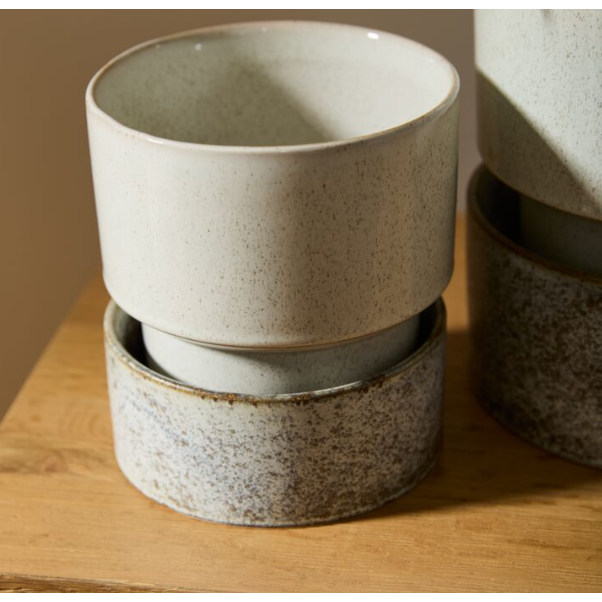 Organic Neutral Pot with Saucer