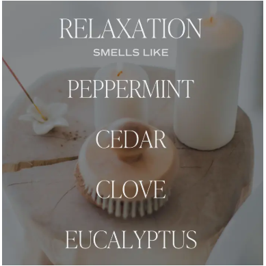 Relaxation:  11 oz. Soy Candle