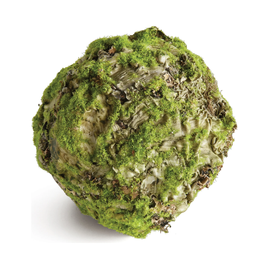 6.5" Mossy Lichen Orb