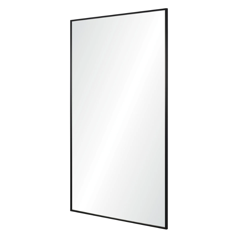 30" x 45" Black Framed Mirror