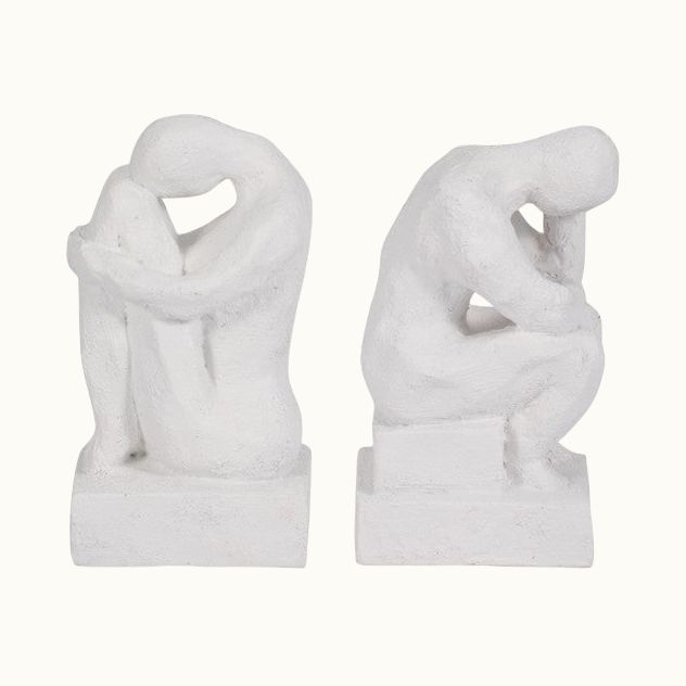 Thinking Man Bookends