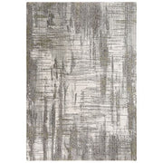 9' x 12' Gray and Ivory Rug