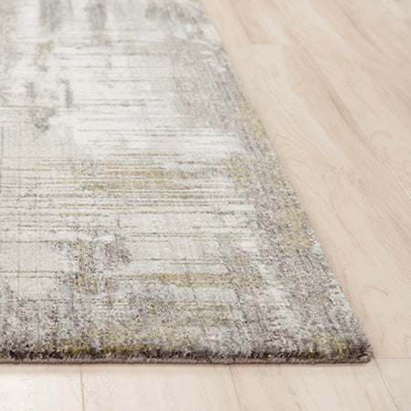 9' x 12' Gray and Ivory Rug