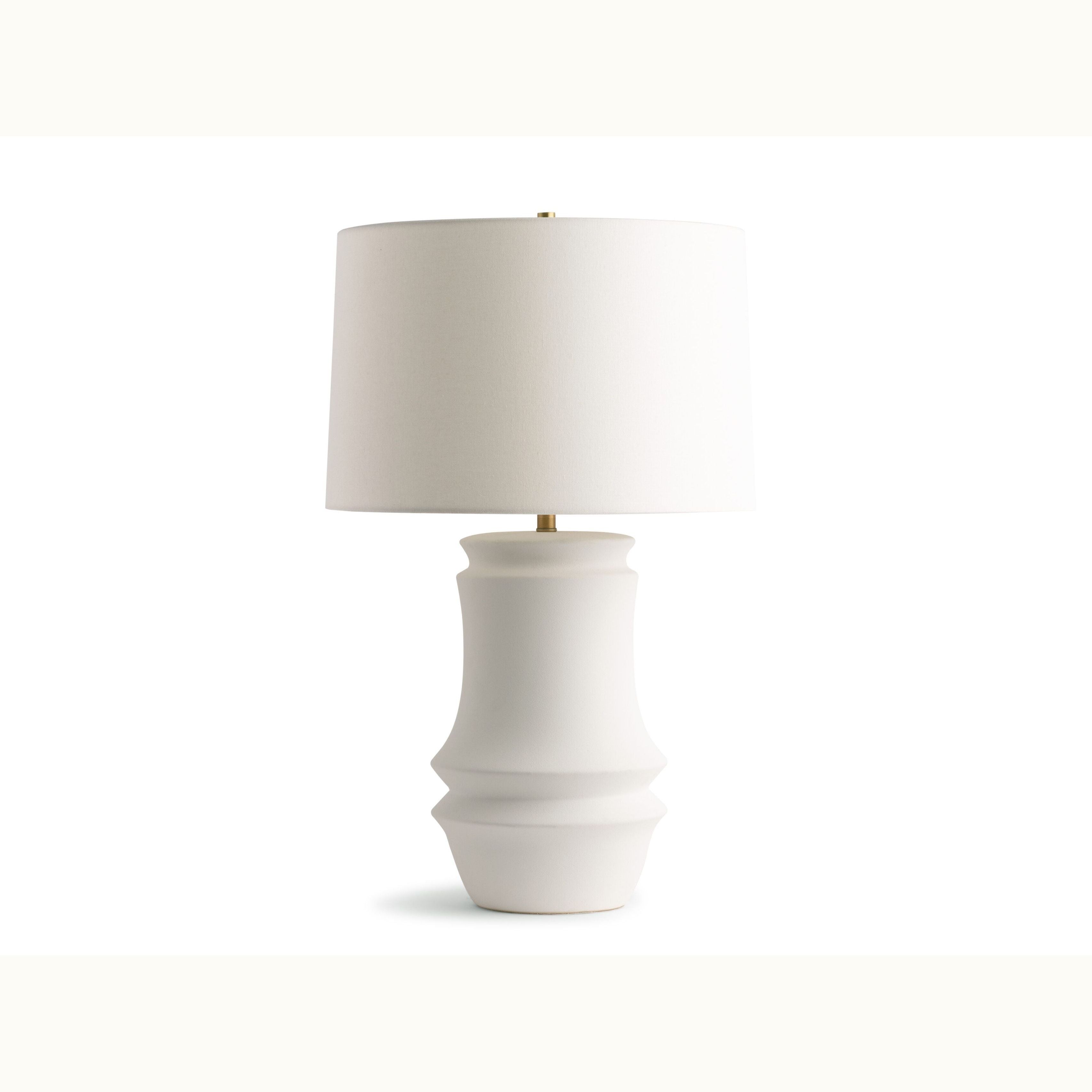 Ceramic White Table Lamp