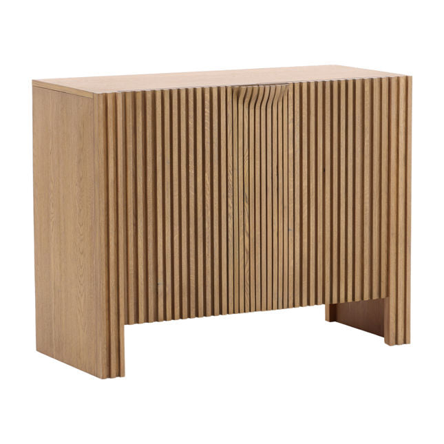 Oak Reeded Sideboard