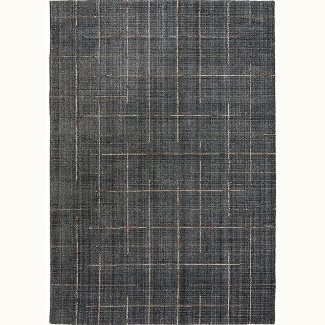 9'6" x 13'6" Charcoal Gray Rug