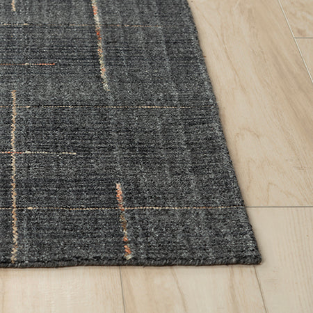 9'6" x 13'6" Charcoal Gray Rug