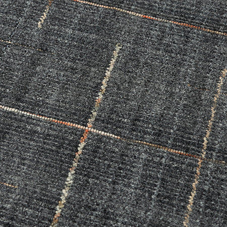 9'6" x 13'6" Charcoal Gray Rug