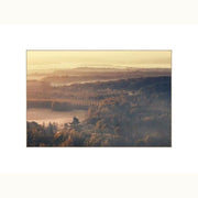 60"x 40" Misty Horizon