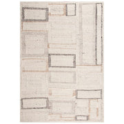 8' x 10' Ivory and Multi Wool  Rug