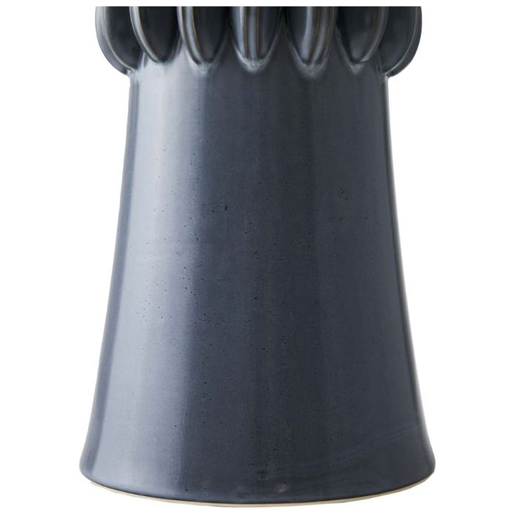 29" Slate Blue Ceramic Lamp