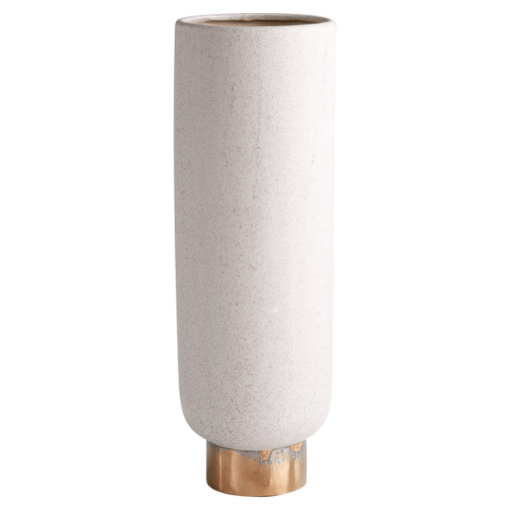 Medium Ceramic Cylindrical Vase - Mix Home Mercantile
