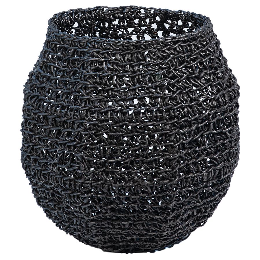 Woven Banana Leaf Vase - Mix Home Mercantile