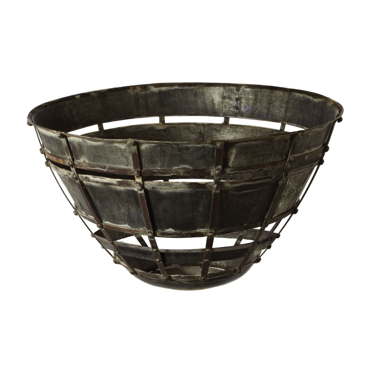 Urban Industrial Metal Bowl - Mix Home Mercantile