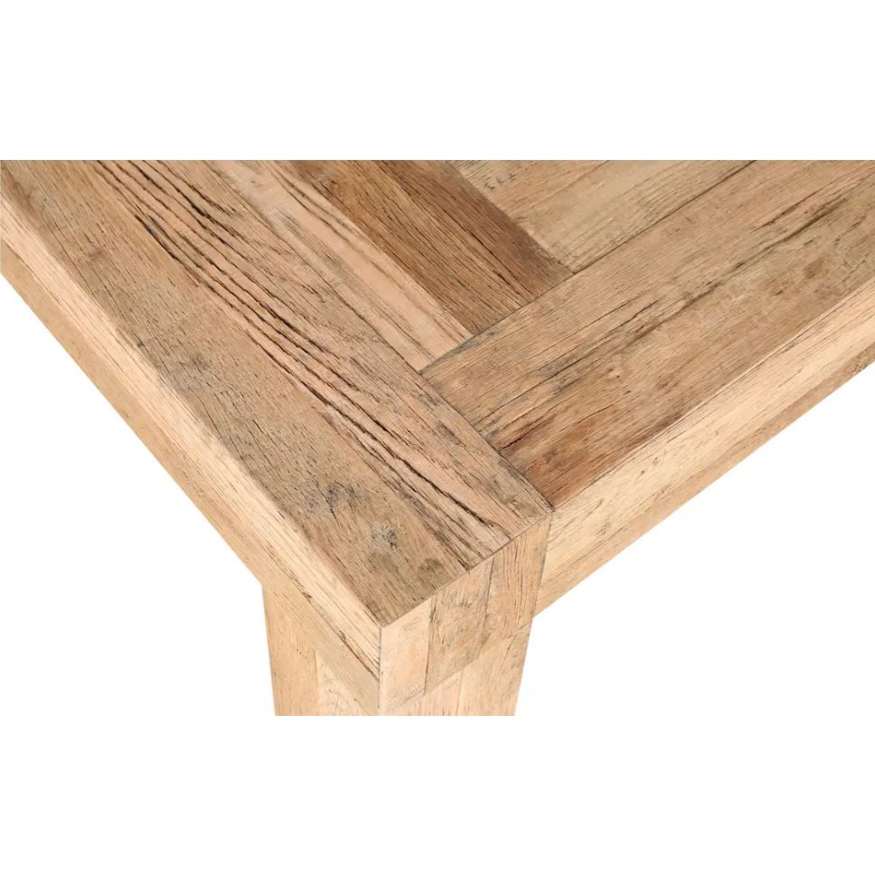 39.5" Solid Oak Coffee Table