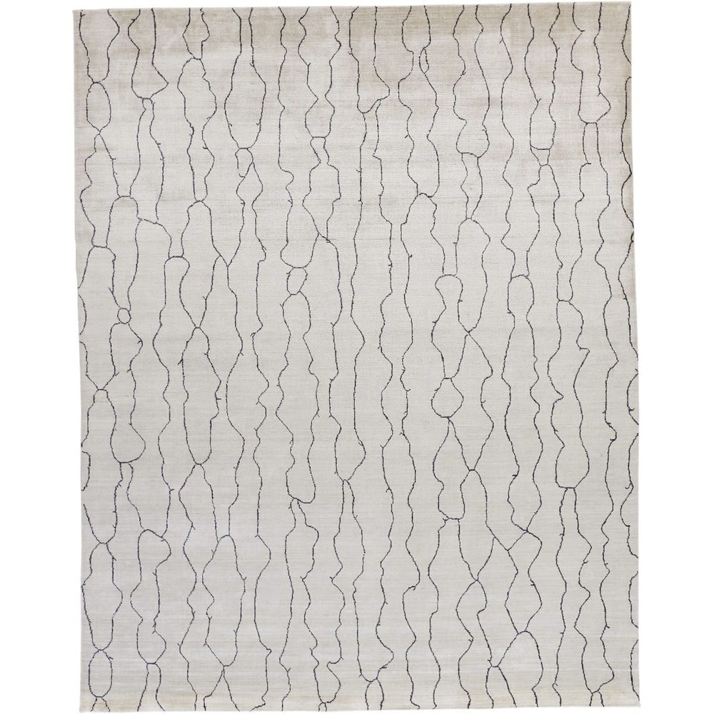 9'6" x 13'6" Ivory Rug - Mix Home Mercantile