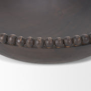 Dark Brown Wood Bowl