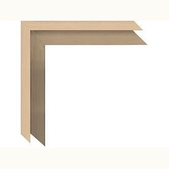 30" Ridge II Navy Textured Artwork