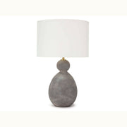 Brown Ceramic Playa Table Lamp