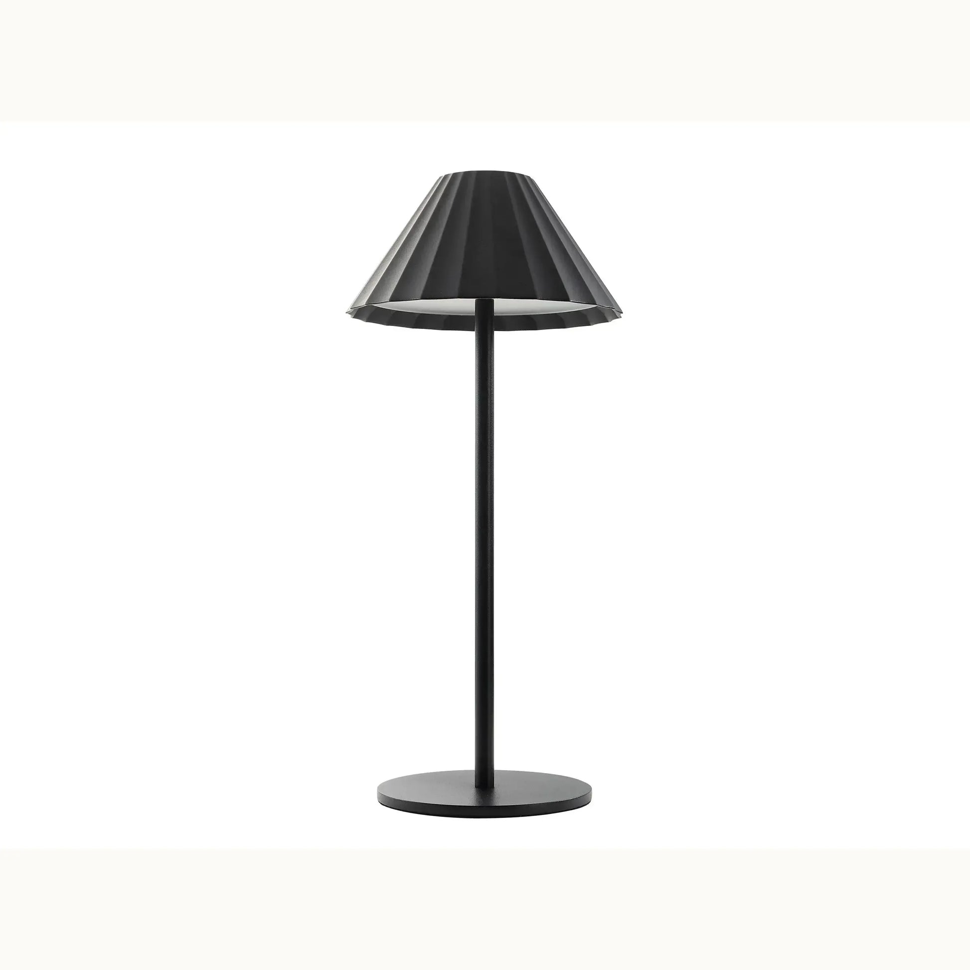 Black Metal Touch Table Lamp