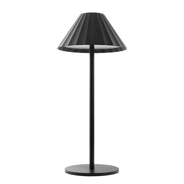 Black Metal Touch Table Lamp