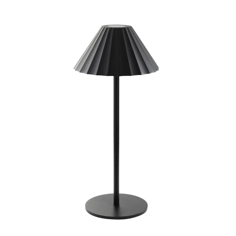 Black Metal Touch Table Lamp