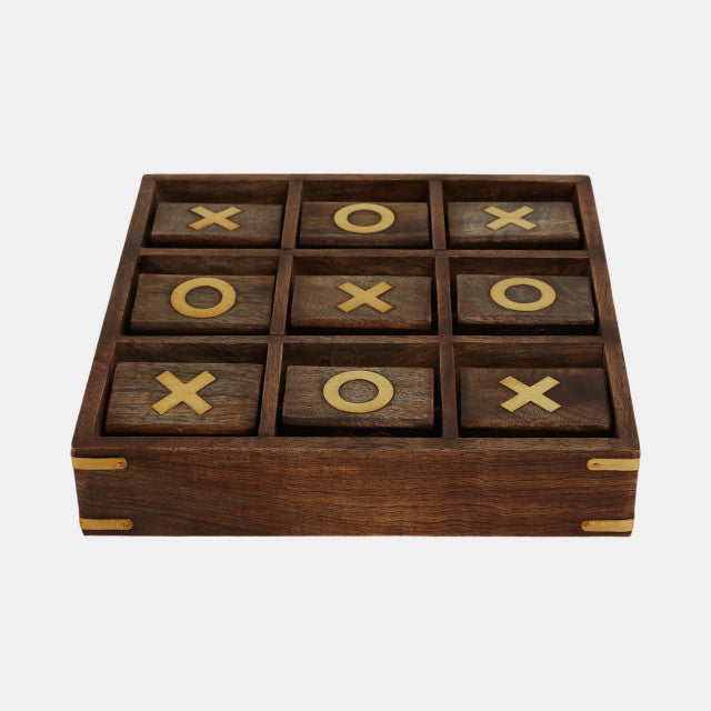 Wood Tic Tac Toe
