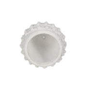 White Woven Knot Planter