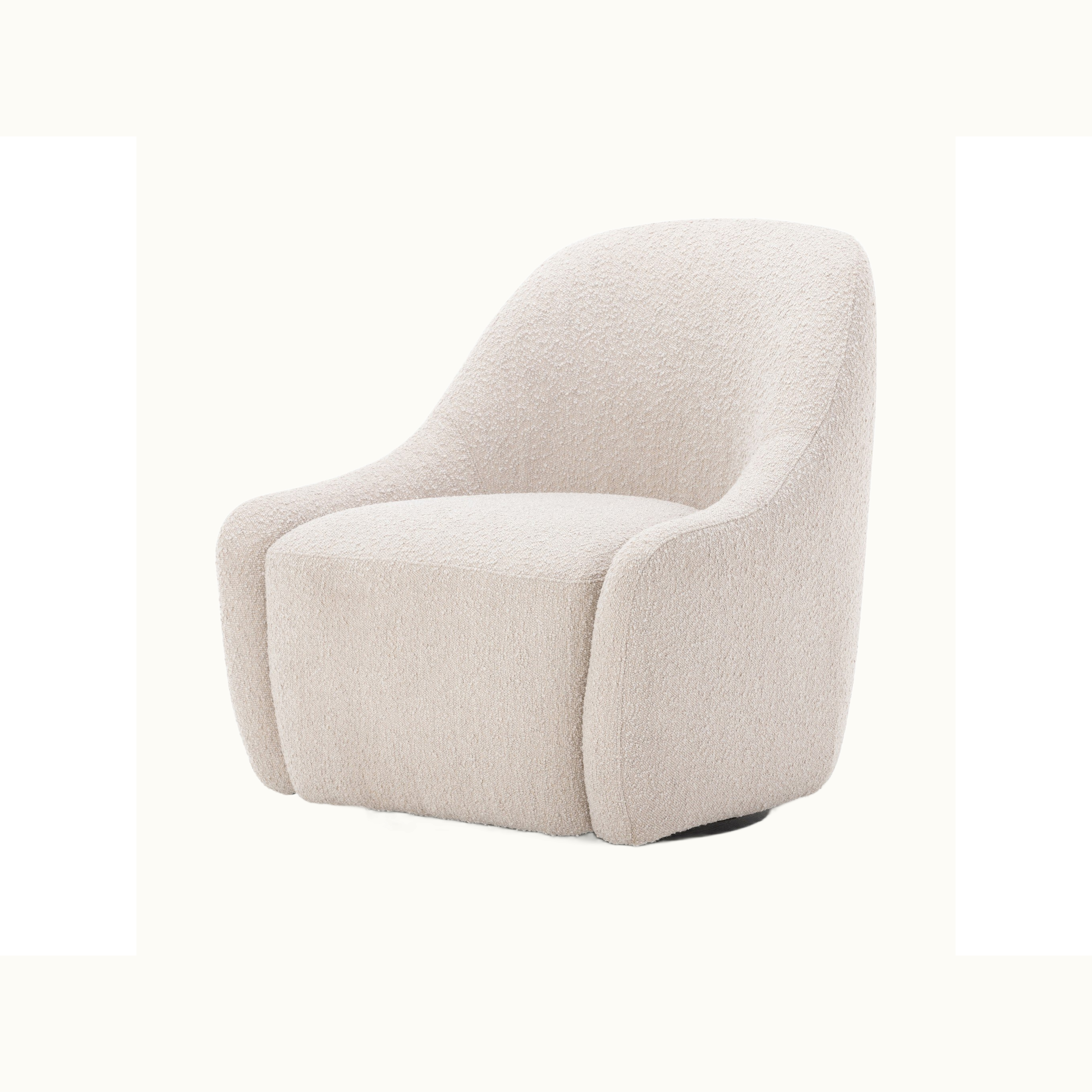 Curved Swivel Chair