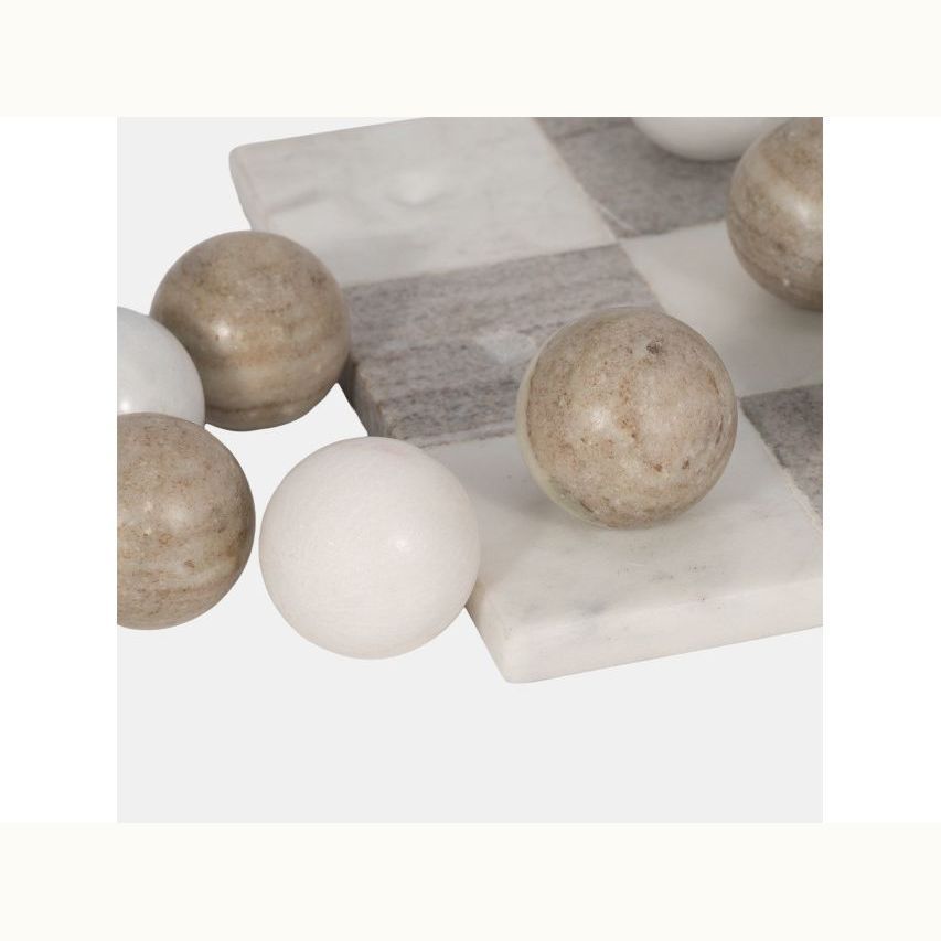 9" Marble Tic-tac-toe