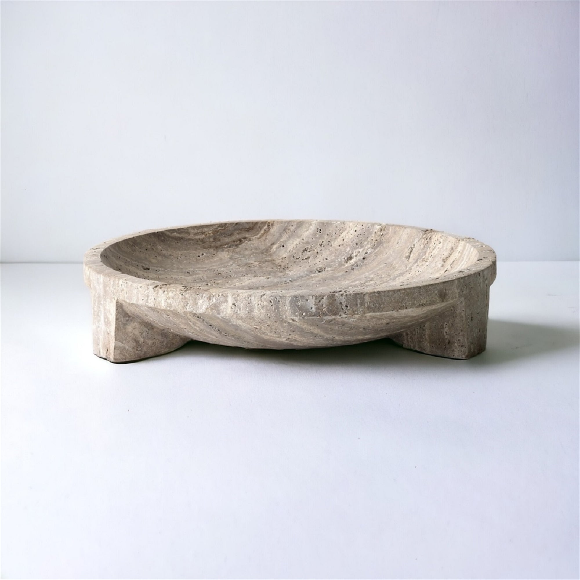Travertine Small Bowl