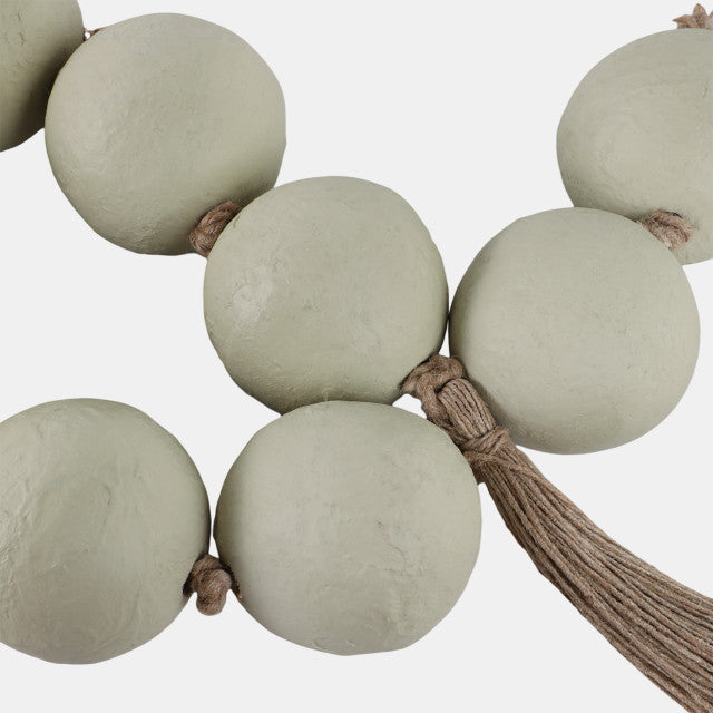 Sage Green Large Bead Garland