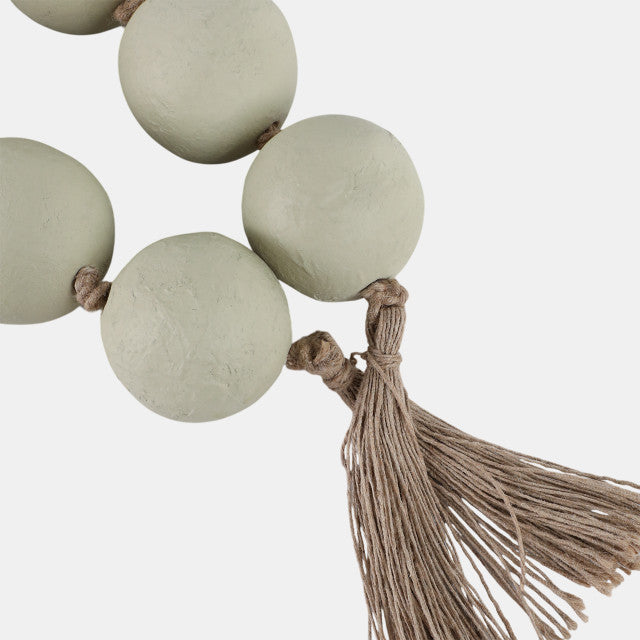 Sage Green Large Bead Garland