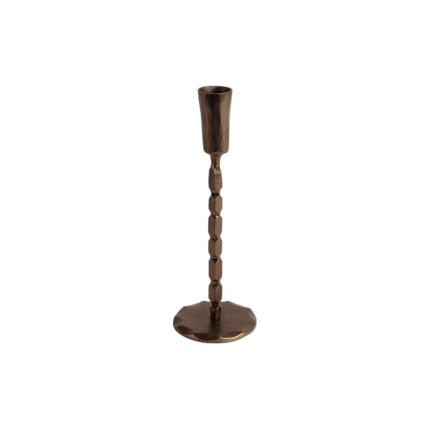 Forged Bronze Iron Taper Holder
