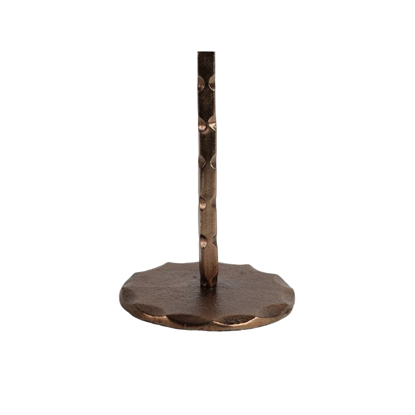 Forged Bronze Iron Taper Holder